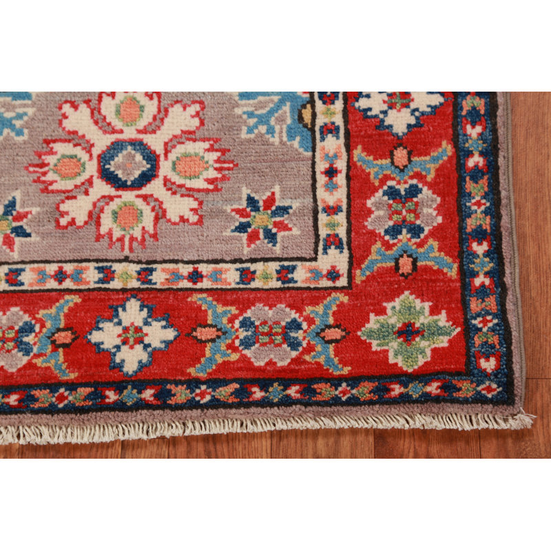 Tapis décoratif géométrique Kazak