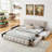 Queen Size Upholstered Bed-873583488
