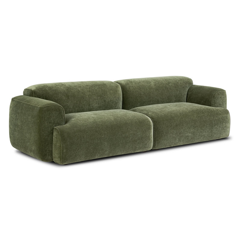 Nardo 107.5" Premium Velvet Sofa
