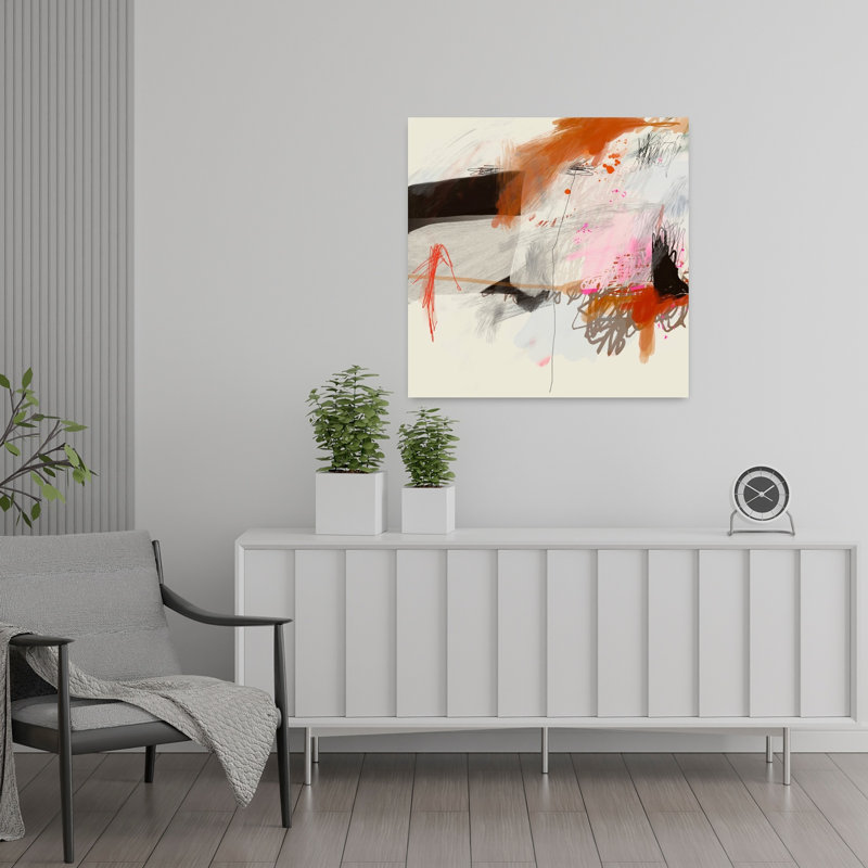 Souhaitez-vous danser? Art contemporain abstrait, H 24 po x l 24 po