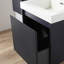 Meuble-lavabo flottant avec lavabo et armoire latérale 20 po Loften-87851278