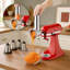 Accessoire de râpe à fromage en acier inoxydable GVode pour batteur sur socle KitchenAid
