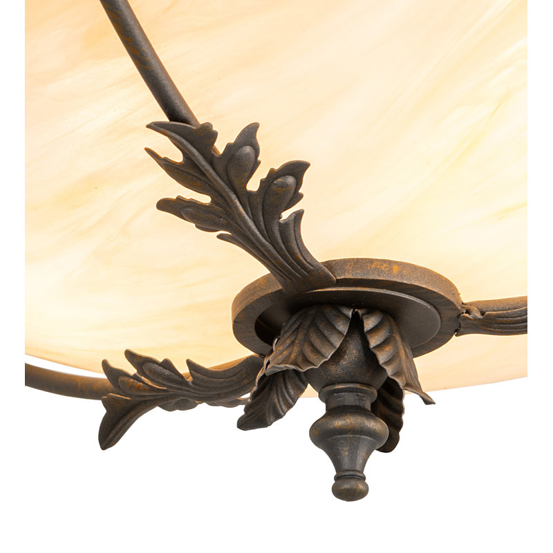 Hoja 2 - Light Semi Flush Mount