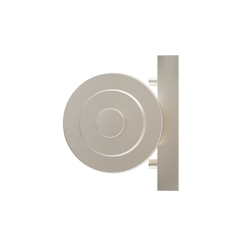 2 - Light Dimmable Vanity Light, Brushed Nickel