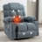 Massage Rocker Recliner Chair Rocking Chairs For Adults Oversized With 2 Cup Holders, USB Charge Port Soft Features A Manual Massage And Heat-1716695605