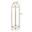 Metal House-Shaped Fire Wood Holder with Handle-1501104352