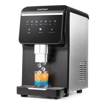 Countertop Ice Machine with Self Dispensing, 80 LBS Per Day, 7.5 LBS Ice Storage