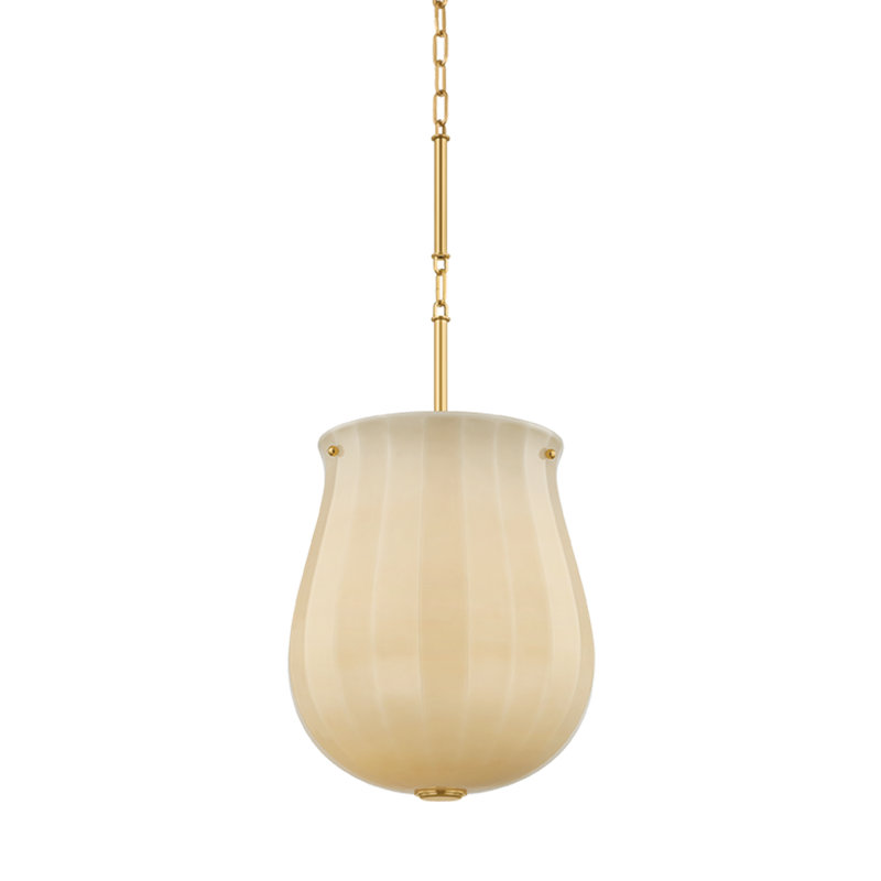 Luminaire suspendu Nevins, 14, Laiton vieilli