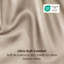 Ensemble de 2 taies d'oreiller en satin, 300 fils au pouce, sable gris-359644285-359644241