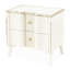 La Marisia Nightstand - Creamy Pearl