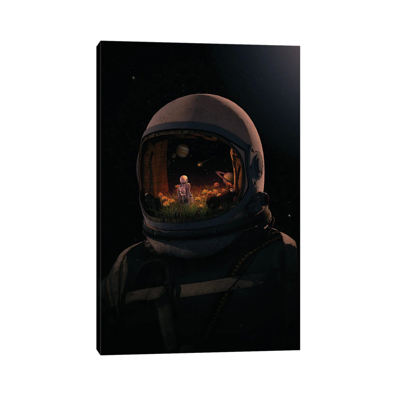 Headspace by Nicebleed - Print on Canvas, Wrapped Canvas, 66.04cm H x 45.72cm W x 3.81cm D