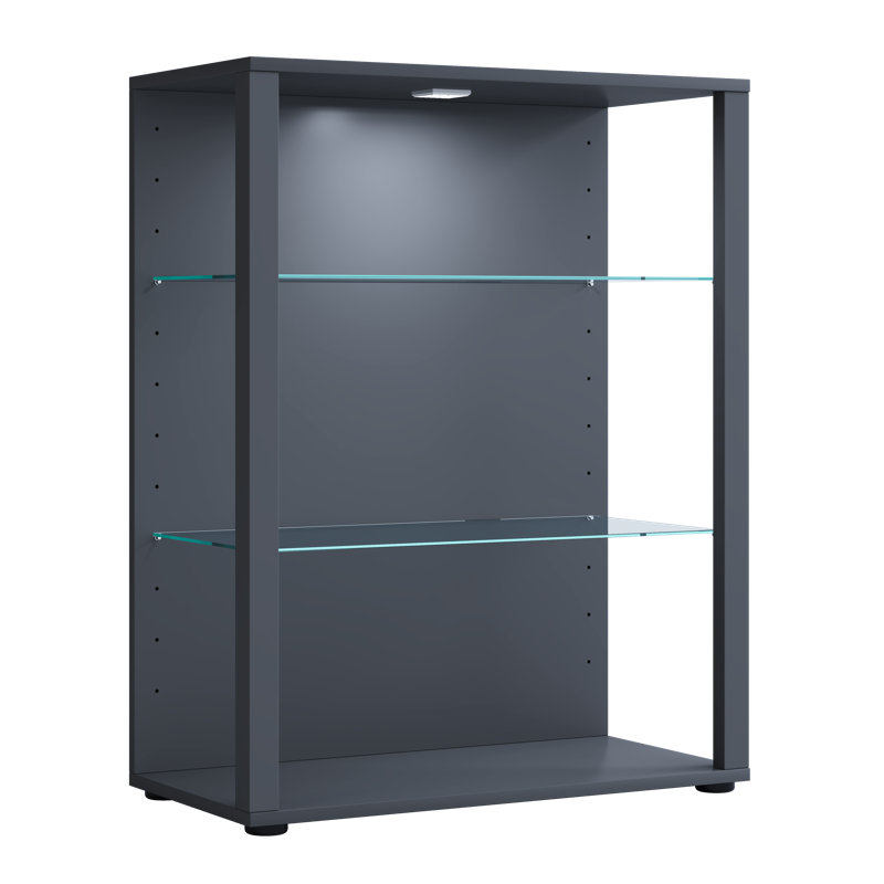 Celisse Display Cabinet, Anthracite