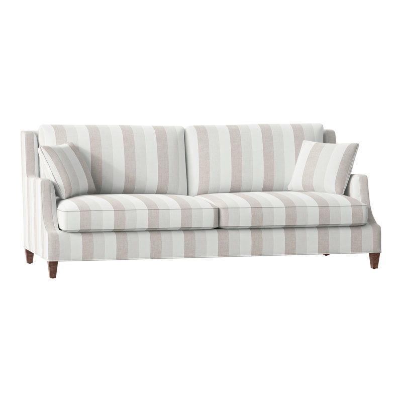 Savannah Sofa, Walnut, Perigold Direction Linen