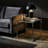 Glass Top End Table