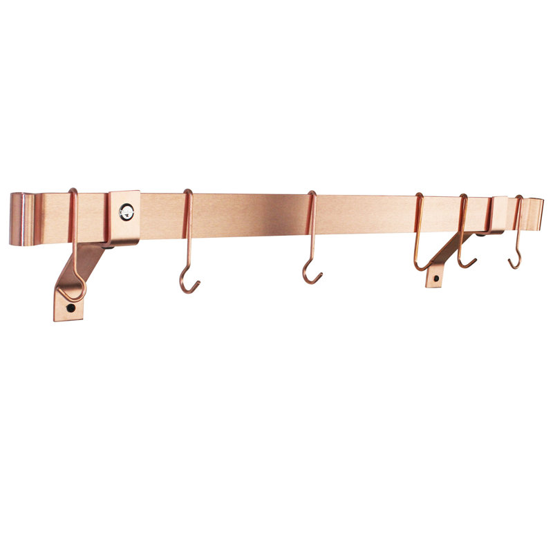 Handcrafted Wall Mounted Pot Rack