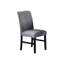 Chaises de salle à manger rembourrées modernes en velours côtelé 2pc-119001057