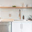 Robinet de cuisine rétractable à poignée simple avec plaque de pont-87543187