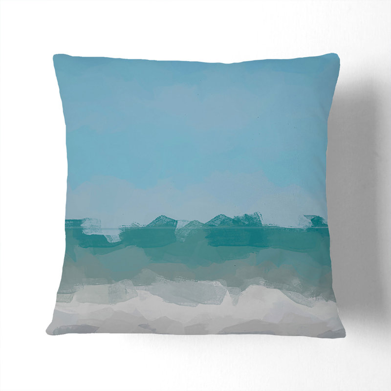Square Throw Cushion, 40cm H x 40cm W x 15cm D