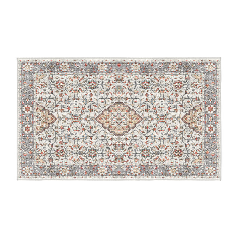 Tapis Fiorangelo avec envers antidérapant, Rectangle 6 pi x 9 pi