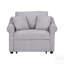 Fauteuil convertible en chenille avec dossier réglable, chaise longue 3 en 1 se transformant en lit, lit simple pour le salon-1163667574