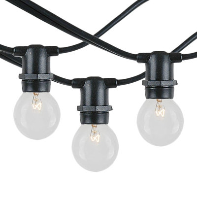 Outdoor 100 - Bulb 11'' Plug-in Novelty String Light