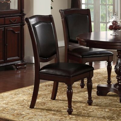 Gledhill Traditional Upholstered Dining Chair -  Fleur De Lis Living, 19B02856133E405796349925C8EF461D