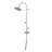 Abbey Rain Fall Shower Faucet Set with Hand Shower (Valve Included)-91713170