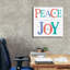  «Peace and Joy Text» par Elle Media Group SA, art mural sur toile-1957391589