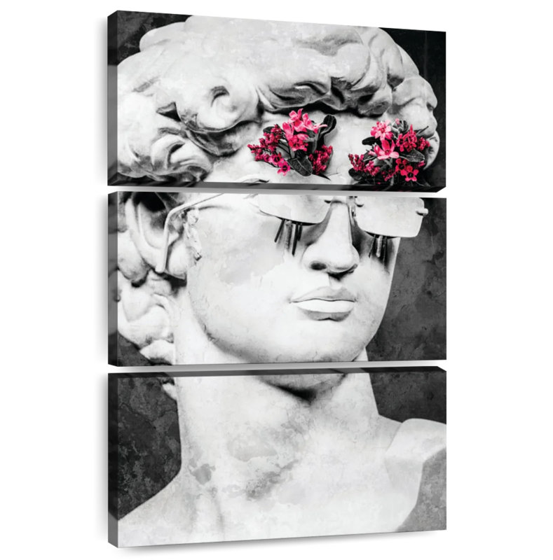 Sculpture Lilie David Pop, H 65 po x l 42 po