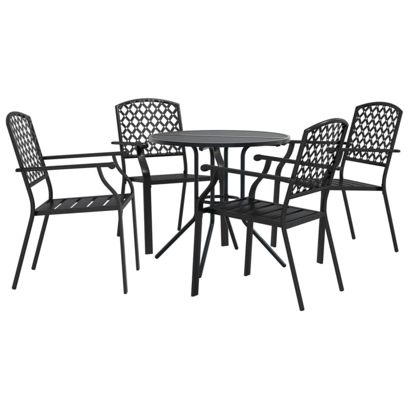 Bowles 4 - Person Patio Dining Set with
