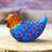 Dakota Fields Handmade Blue Hen Wood Alebrije Figurine