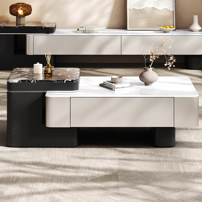 Table basse Light Luxury Technology Stone