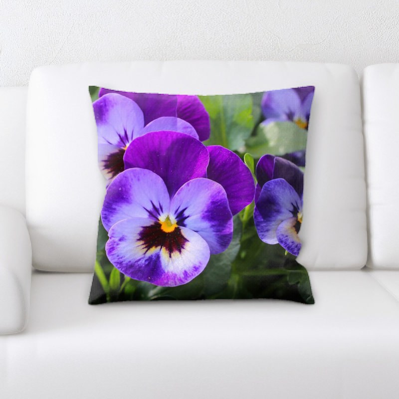Coussin pansy