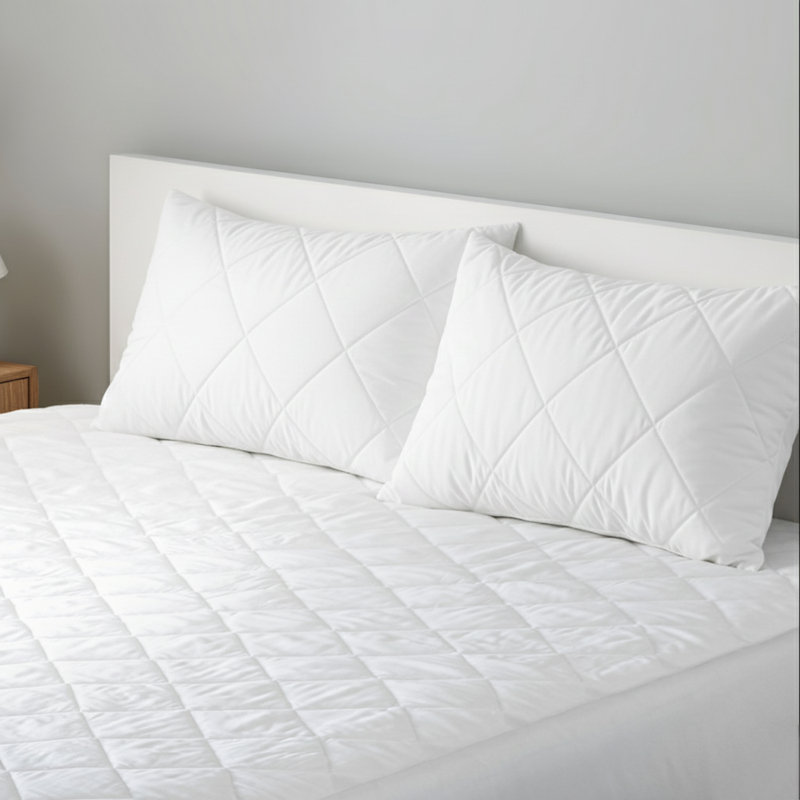Tauber Fitted Mattress Protector Case Pack, Single (3')