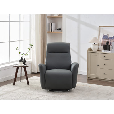 Swivel Glider Recliner Chair, 270 Power Recliner Rocking Chair Nursury Chair For Living Room Bedroom Apartment