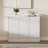 Buffet Cabinet With Storage, Coffee Bar Cabinet With 3 Doors And Adjustable Shelf, Modern Kitchen Buffet Sideboard For Living Room, Kitchen, White-654591179