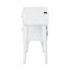 Coiffeuse de maquillage avec tabouret, port USB-110845027