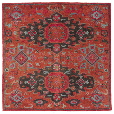 Carlsen Hand Tufted Wool Oriental Rug