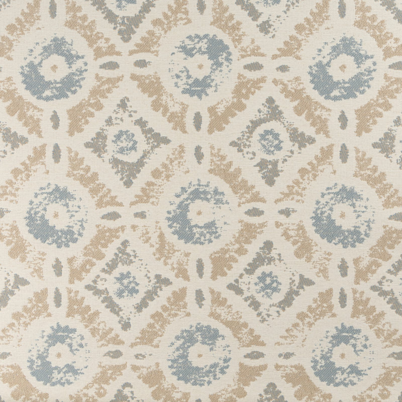 Wittstock Floral Chenille Fabric, Mist