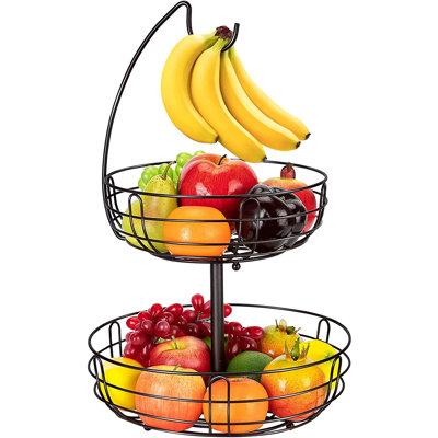 Rebrilliant Bretley Metal Fruit Bowl