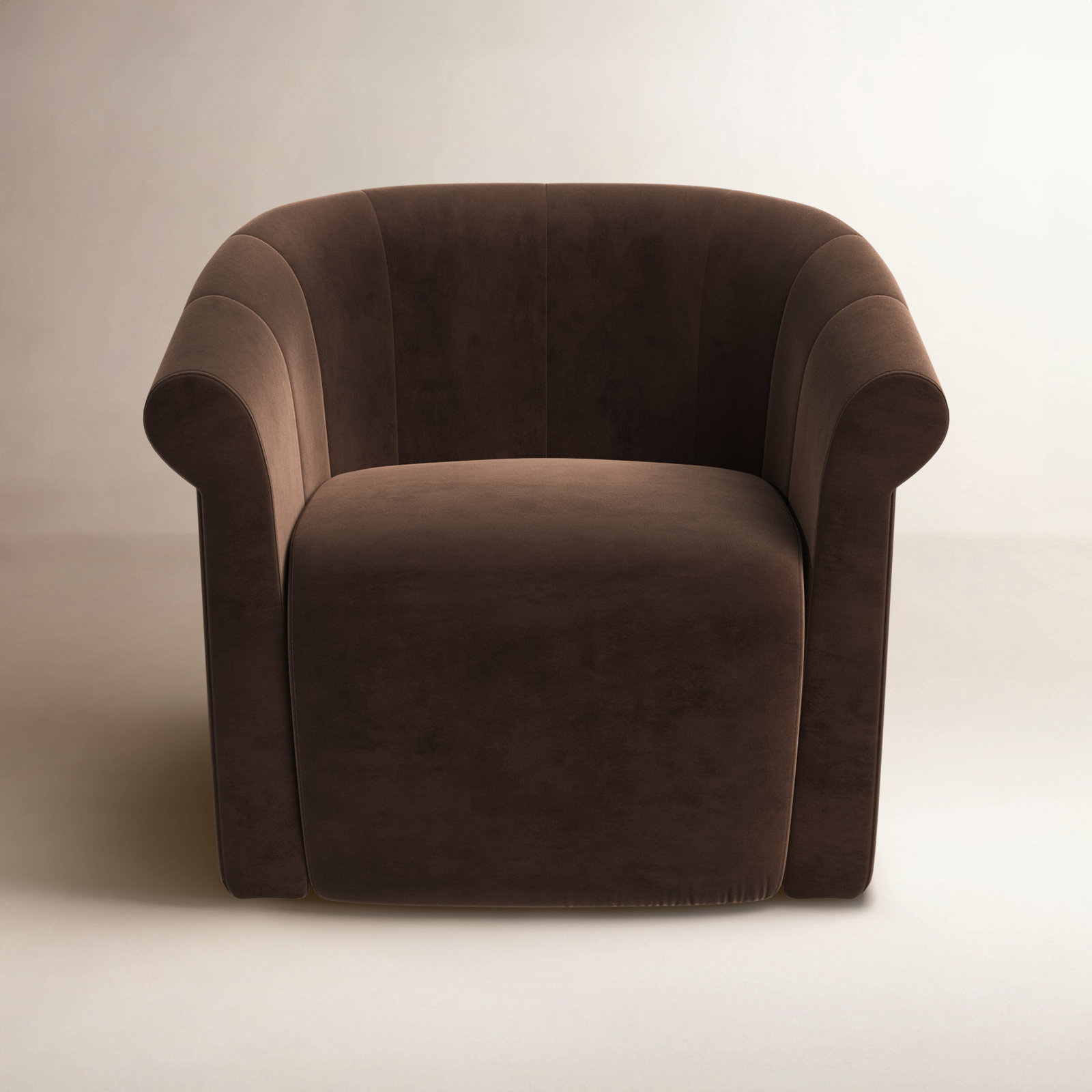 Swivel Barrel Chair