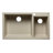 33.88'' L Double Bowl Granite Kitchen Sink-20524776