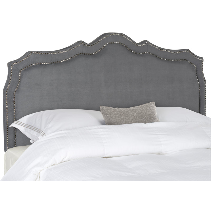 Dehaven Upholstered Headboard, Gray, King