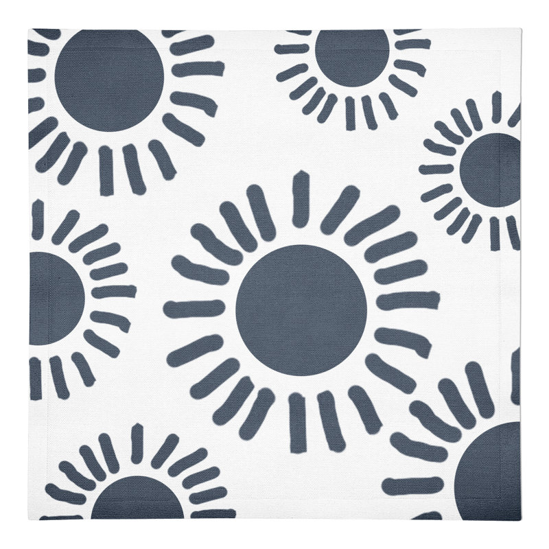 Serviette 10 "Fiddletown Circle Sun Burst