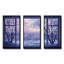 «Purple River Winter Windows I - Winter Landscape», art mural-2124643069-2124643068