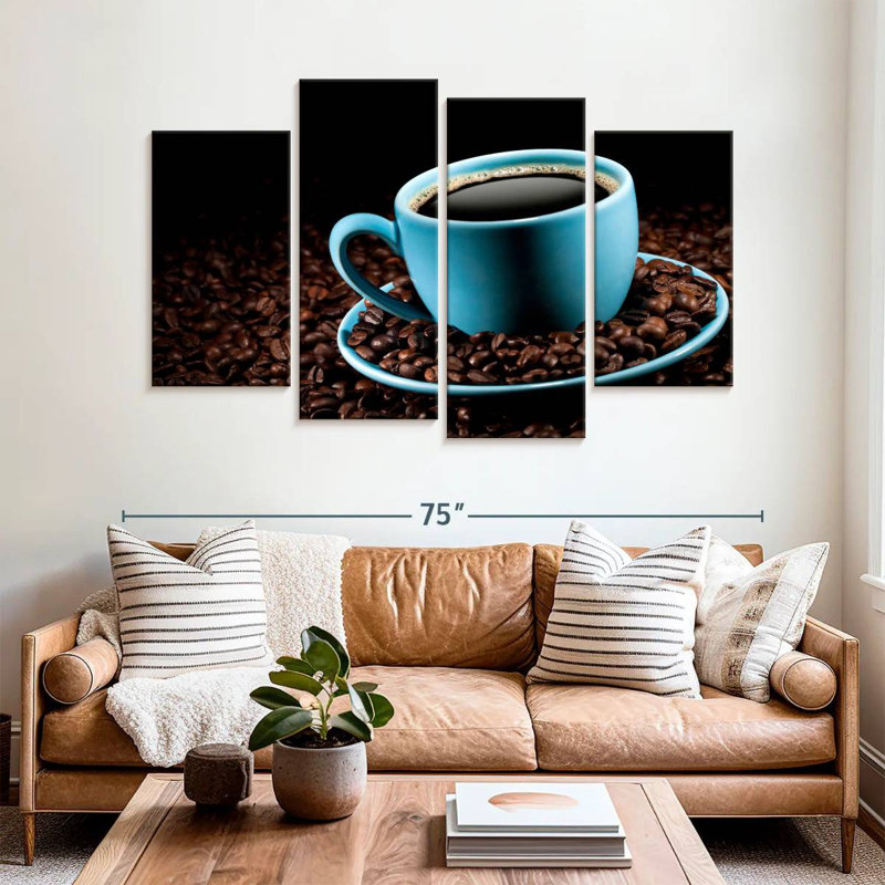 Yarlin Freshly Made Black Coffee, 42" H x 68" W