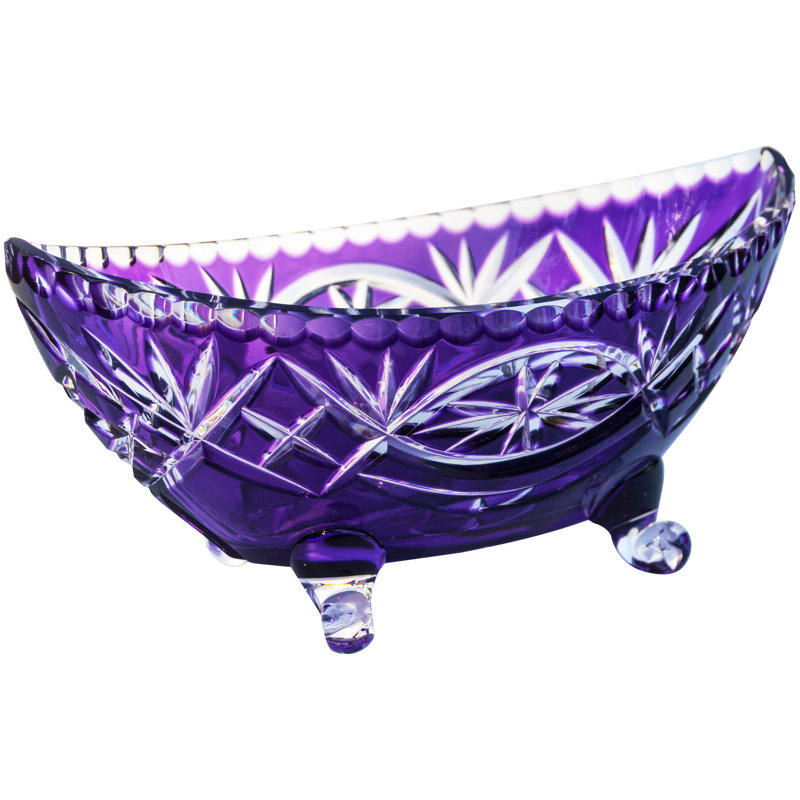 Handmade Crystal Decorative Bowl