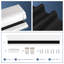 Fastfix Solar-Powered Motorized Blackout Cordless Roller Shade-1808453045-1808453046