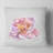 Cute Watercolor Pink Rose Sketch - Floral Printed Pillow-29894928-29894932