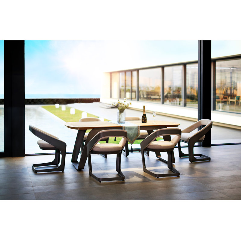 Outdoor 9 - Piece Dining Set with Cushions